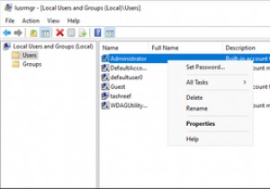 วิธีเปิดหรือปิดใช้งานบัญชีผู้ดูแลระบบในตัวใน Windows 11 