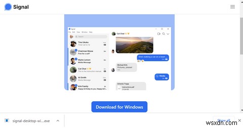 วิธีการติดตั้งและเรียกใช้ Signal บน Windows 11 