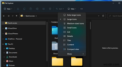 วิธีปรับแต่ง File Explorer ใน Windows 11 