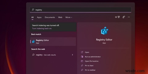 8 วิธีในการเปิด Registry Editor ใน Windows 11 
