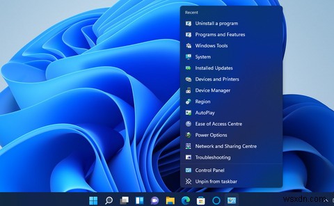 วิธีการตั้งค่าทางลัดของแผงควบคุมใน Windows 11 