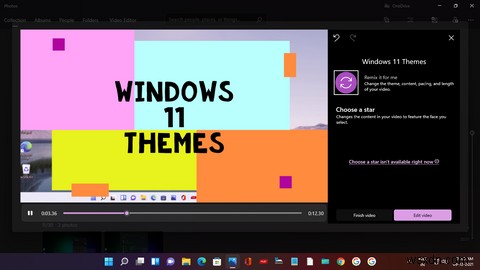 วิธีสร้างวิดีโอด้วยแอพ Windows 11 Photos 