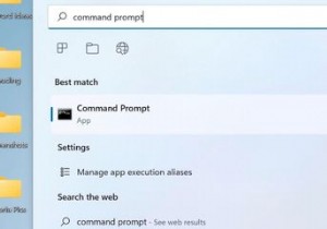 วิธีเปิดพรอมต์คำสั่งใน Windows 11 