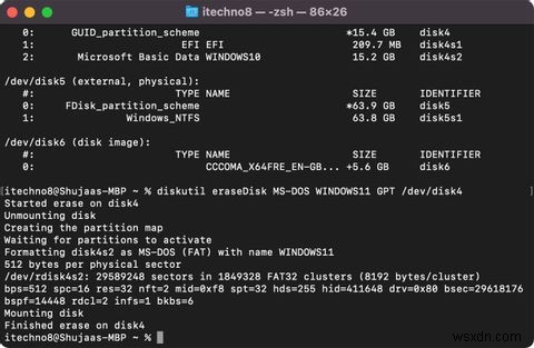 3 วิธีในการสร้าง Windows 11 USB ที่สามารถบู๊ตได้ด้วย Mac 