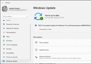 วิธีหยุดการอัปเดตอัตโนมัติใน Windows 11 