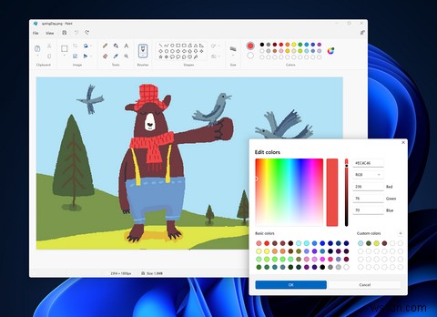 Microsoft อัปเดตแอพ Classic Paint สำหรับ Windows 11:มีอะไรใหม่ 