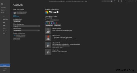 Microsoft เปิดตัวเอฟเฟกต์ Mica Blur สำหรับ Office Insider ใน Windows 11:นี่คือวิธีการรับ 