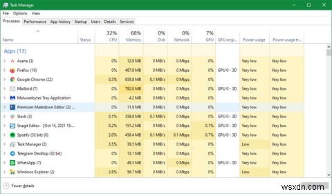 วิธีใช้ Windows Task Manager 