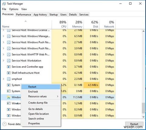 7 Windows Task Manager กระบวนการที่คุณไม่ควรฆ่า 