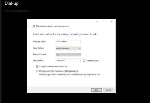 วิธีเชื่อมต่อกับเครือข่าย Wi-Fi ที่ซ่อนอยู่ใน Windows 10 