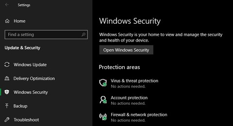 วิธีปิด Windows Defender 