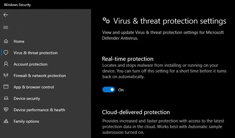 วิธีปิด Windows Defender 