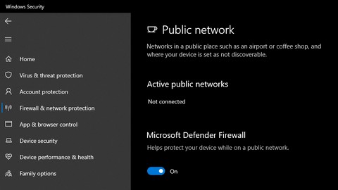 วิธีปิด Windows Defender 