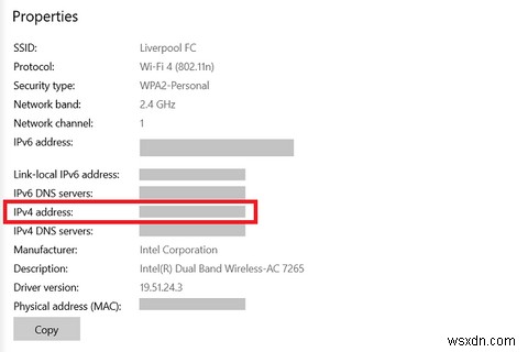 วิธีค้นหาที่อยู่ IP ของคุณบน Windows 10 