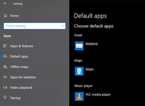 วิธีเปลี่ยนแอพและการตั้งค่าเริ่มต้นใน Windows 10 