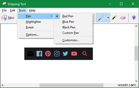 30+ Nifty Snipping Tool Shortcuts สำหรับสกรีนช็อตใน Windows 