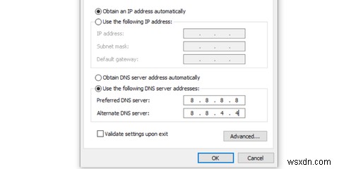 วิธีแก้ไขข้อผิดพลาด DNS_PROBE_FINISHED_NXDOMAIN 