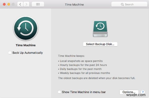 วิธีลบข้อมูลสำรอง Old Time Machine บน Mac ของคุณ 