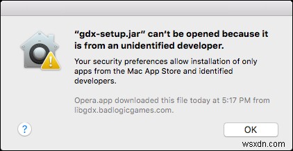 วิธีเปิดแอพ Mac จากนักพัฒนาที่ไม่ระบุชื่อ 
