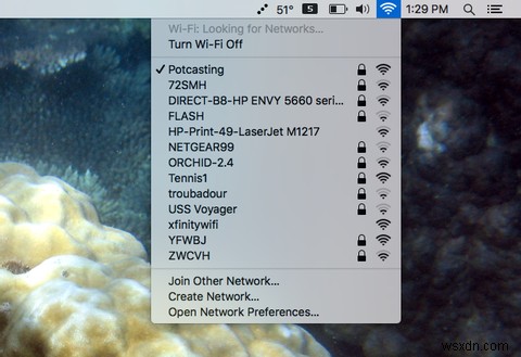 ใช้ Mac ของคุณเพื่อแก้ไขปัญหาการเชื่อมต่อ Wi-Fi ของคุณ 