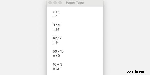 4 คุณสมบัติเครื่องคิดเลข macOS ที่มีประโยชน์ 