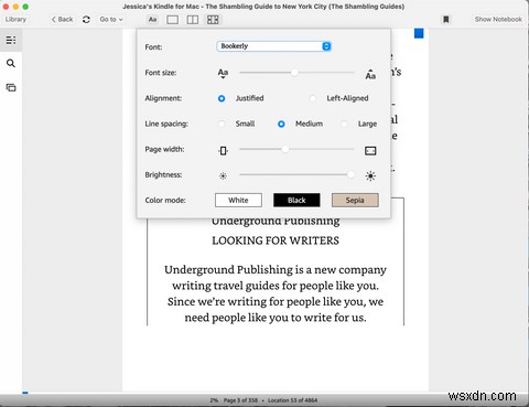 วิธีใช้ Kindle สำหรับ Mac เพื่ออ่านหนังสือและจดบันทึกบน Mac ของคุณ 