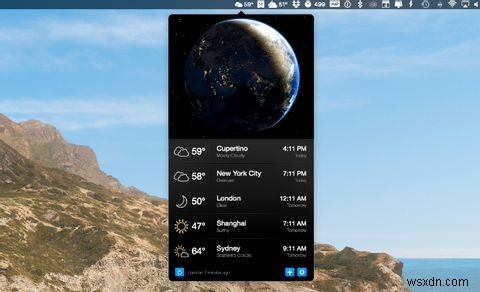 7 แอพ Mac Weather ที่ดีที่สุด 