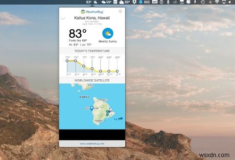 7 แอพ Mac Weather ที่ดีที่สุด 