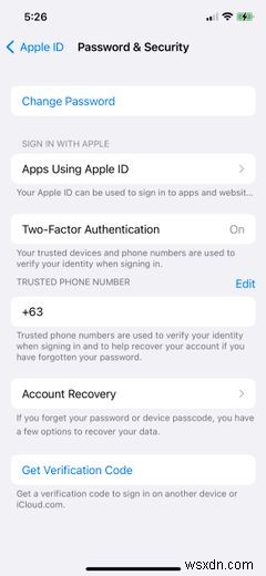 วิธีตั้งค่าผู้ติดต่อกู้คืนบัญชีสำหรับ Apple ID ของคุณ 