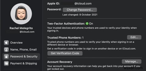 วิธีตั้งค่าผู้ติดต่อกู้คืนบัญชีสำหรับ Apple ID ของคุณ 
