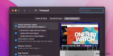 8 Mac Trackpad Gestures (และวิธีปรับแต่งเอง) 