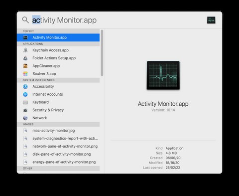 การตรวจสอบกิจกรรมคืออะไร? Mac เทียบเท่ากับ Task Manager 