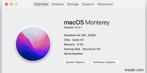 วิธีตรวจสอบว่าคุณได้ติดตั้ง macOS เวอร์ชันใด 