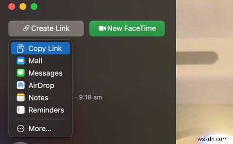 วิธีสร้างและจัดการลิงก์การประชุม FaceTime บน Mac ของคุณ 