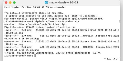 วิธีเปิดไฟล์ ZIP บน Mac 