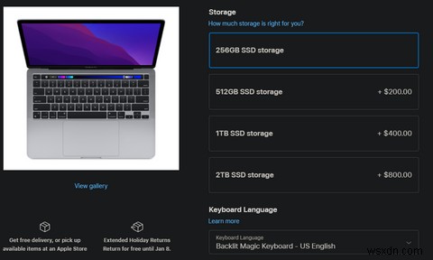 ทำไมคุณไม่ควรซื้อ MacBook ที่มีพื้นที่เก็บข้อมูลเพียง 256GB 