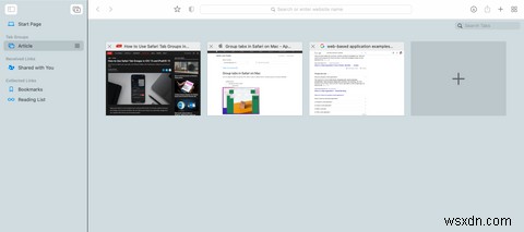 วิธีที่ดีที่สุดในการใช้กลุ่มแท็บกับที่คั่นหน้าใน Safari 