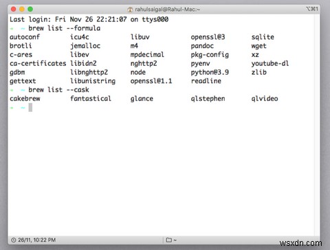 วิธีติดตั้งแอพ Mac ใน Terminal โดยใช้ Homebrew 