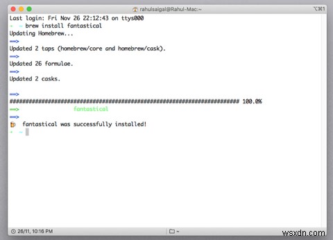 วิธีติดตั้งแอพ Mac ใน Terminal โดยใช้ Homebrew 