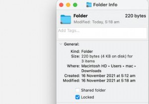 วิธีล็อคไฟล์และโฟลเดอร์ใน macOS 