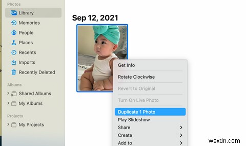 วิธีใช้เครื่องมือแก้ไขรูปภาพในตัวในรูปภาพบน Mac 
