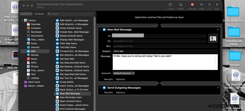 วิธีกำหนดเวลาอีเมลบน Mac ของคุณ 