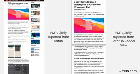 3 วิธีง่ายๆ ในการบันทึกหน้าเว็บเป็น PDF โดยใช้ Safari บน Mac 