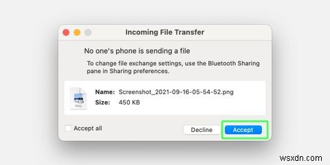 วิธีถ่ายโอนไฟล์ระหว่าง Mac และ Android โดยใช้ Bluetooth 