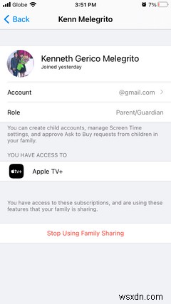 วิธีหยุดใช้ Apple Family Sharing หรือลบสมาชิกในครอบครัวคนอื่น ๆ 