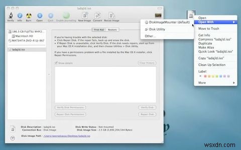 4 วิธีในการติดตั้งอิมเมจ ISO บน Mac ของคุณ 