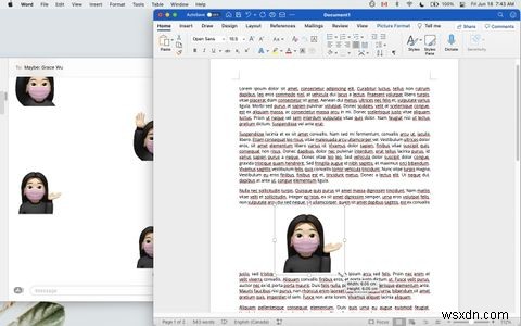 วิธีเพิ่ม Memoji ที่กำหนดเองในการนำเสนอและเอกสารของคุณบน Mac 