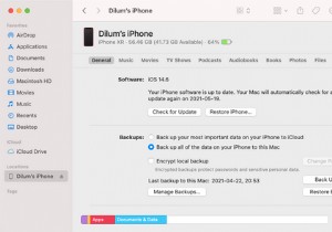 วิธีสำรองข้อมูล iPhone ของคุณไปยัง Mac 