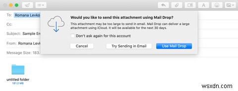 Mail Drop คืออะไร? วิธีใช้ Mail Drop บน iPhone และ Mac 