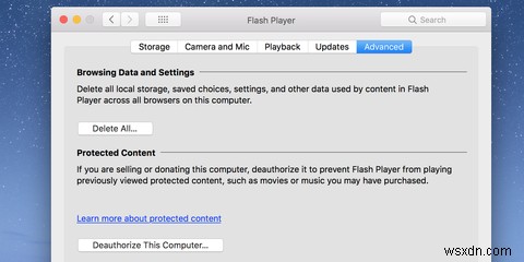 วิธีถอนการติดตั้ง Flash บน Mac ของคุณ 